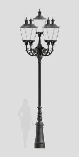 Hohe Laterne, vierarmig B5A/03