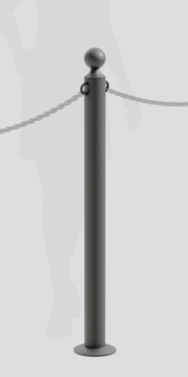 Zaun S4 (Pfosten), Teil eines Zaunsystems