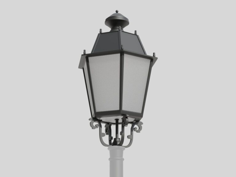 Dekorative Stadtlaterne 33 Victoria, aus Kunstmetall